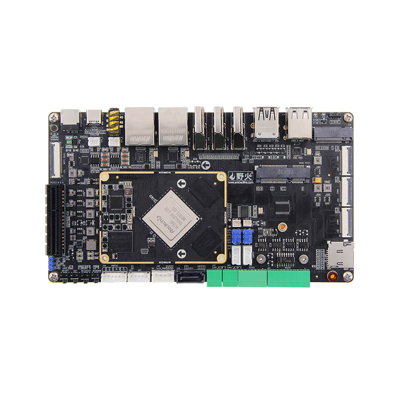 RK3588 Plėtros lenta - 8K AI Edge Computing - 6TOPS NPU